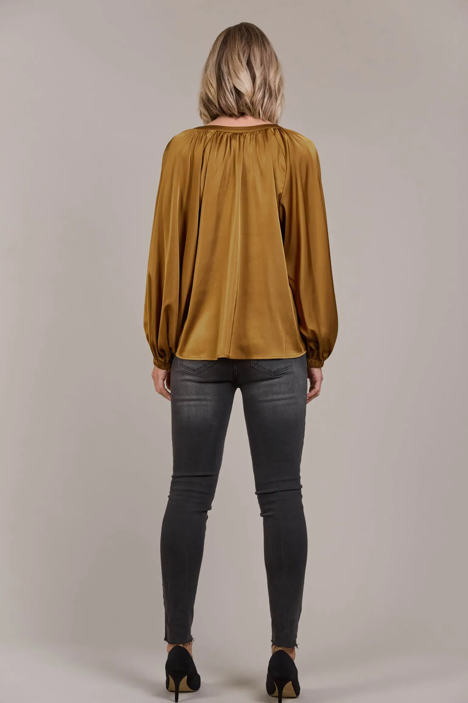 Ivy Blouse - Tobacco