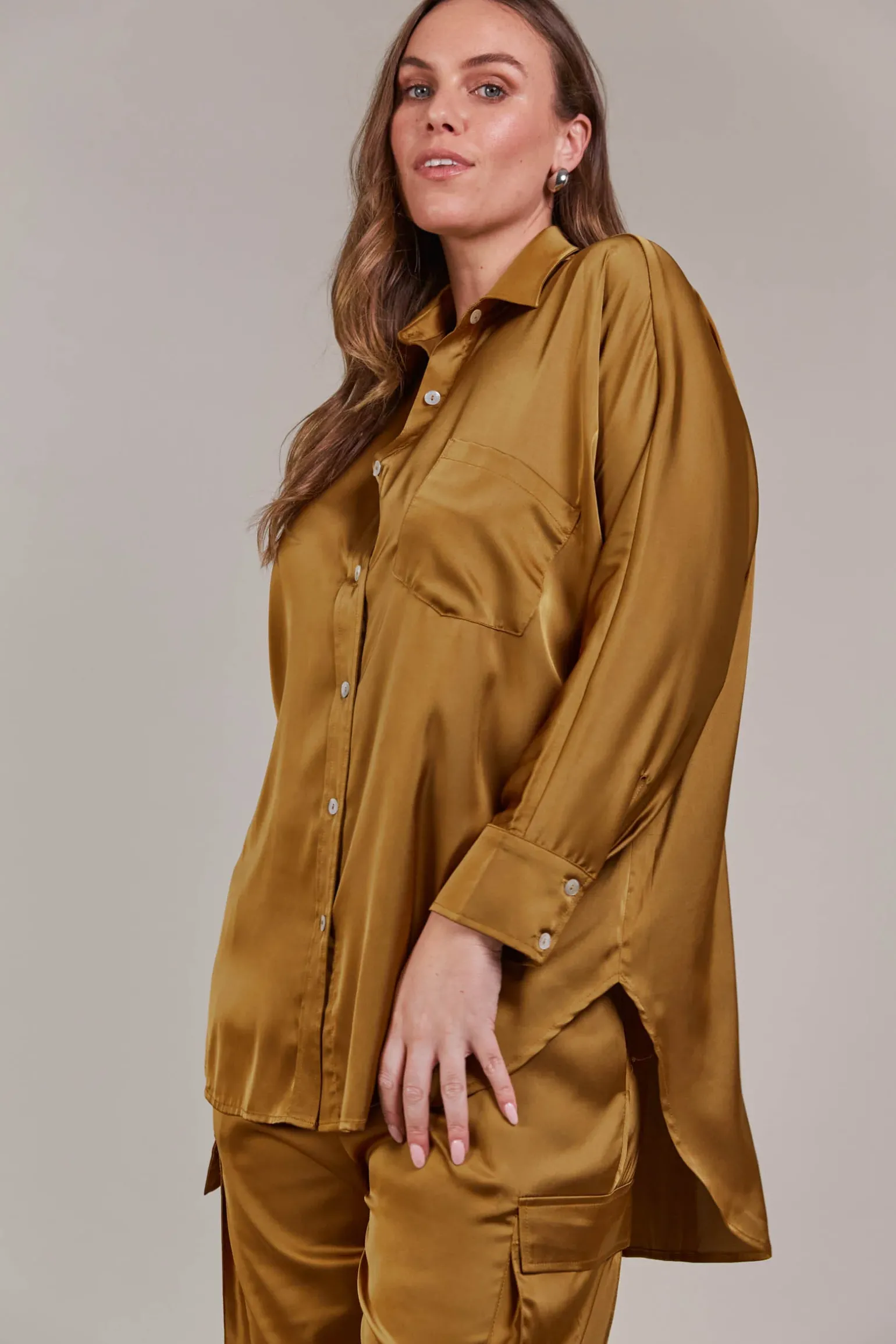 Ivy Shirt - Tobacco