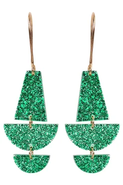 Jovial Drop Earring - Emerald