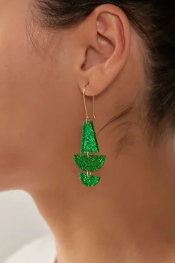 Jovial Drop Earring - Emerald