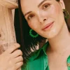 Jovial Hoop Earring - Emerald