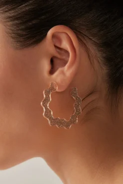 Jovial Hoop Earring - Gold