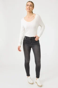 Junko Denim - Black
