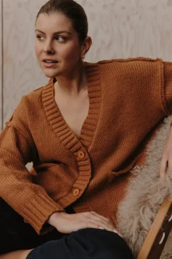 Katana Cardigan - Hazel