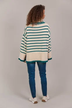 Katana Roll Neck Knit - Teal