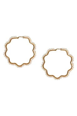 Klein Luxe Earring - Pearl Flower