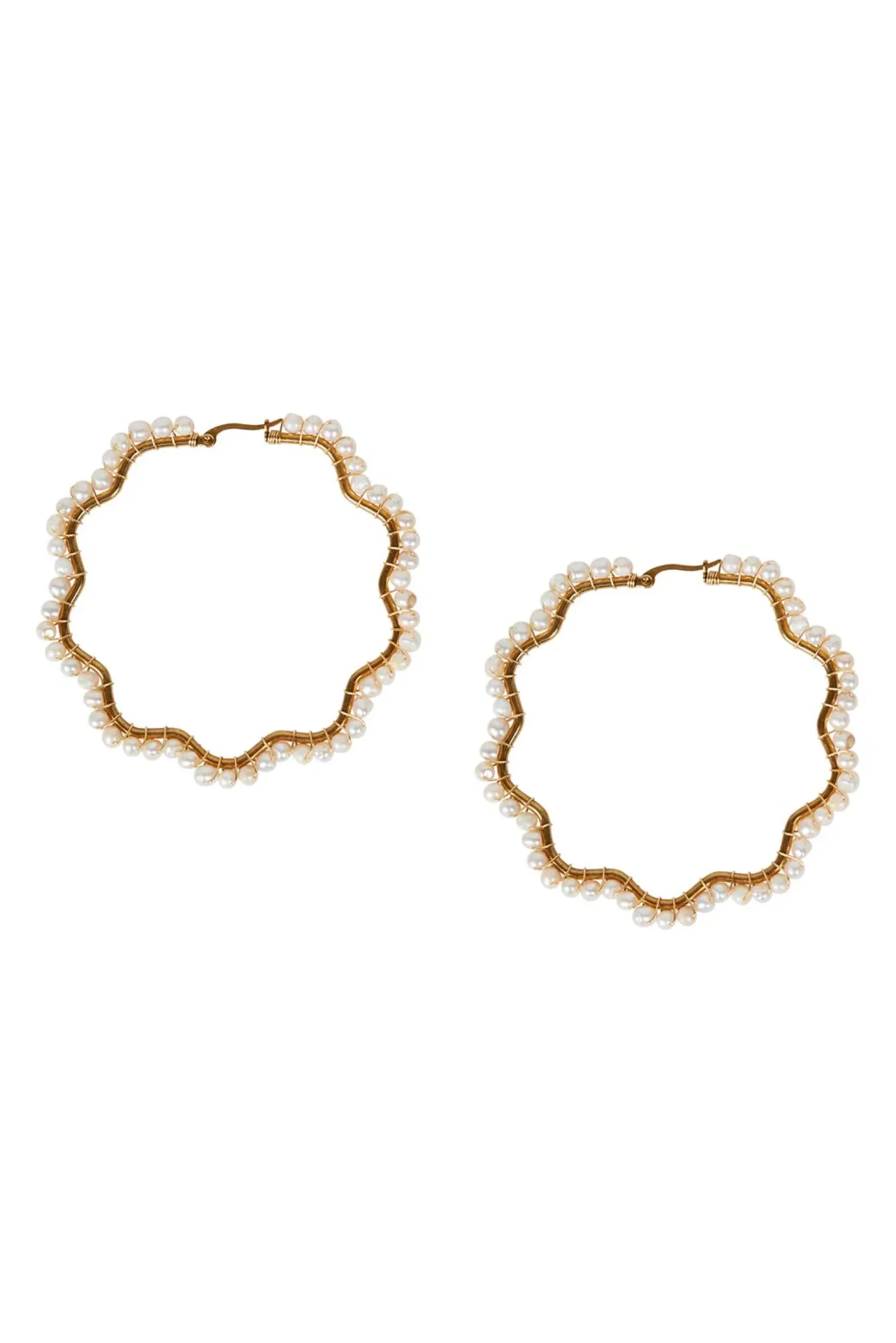 Klein Luxe Earring - Pearl Flower