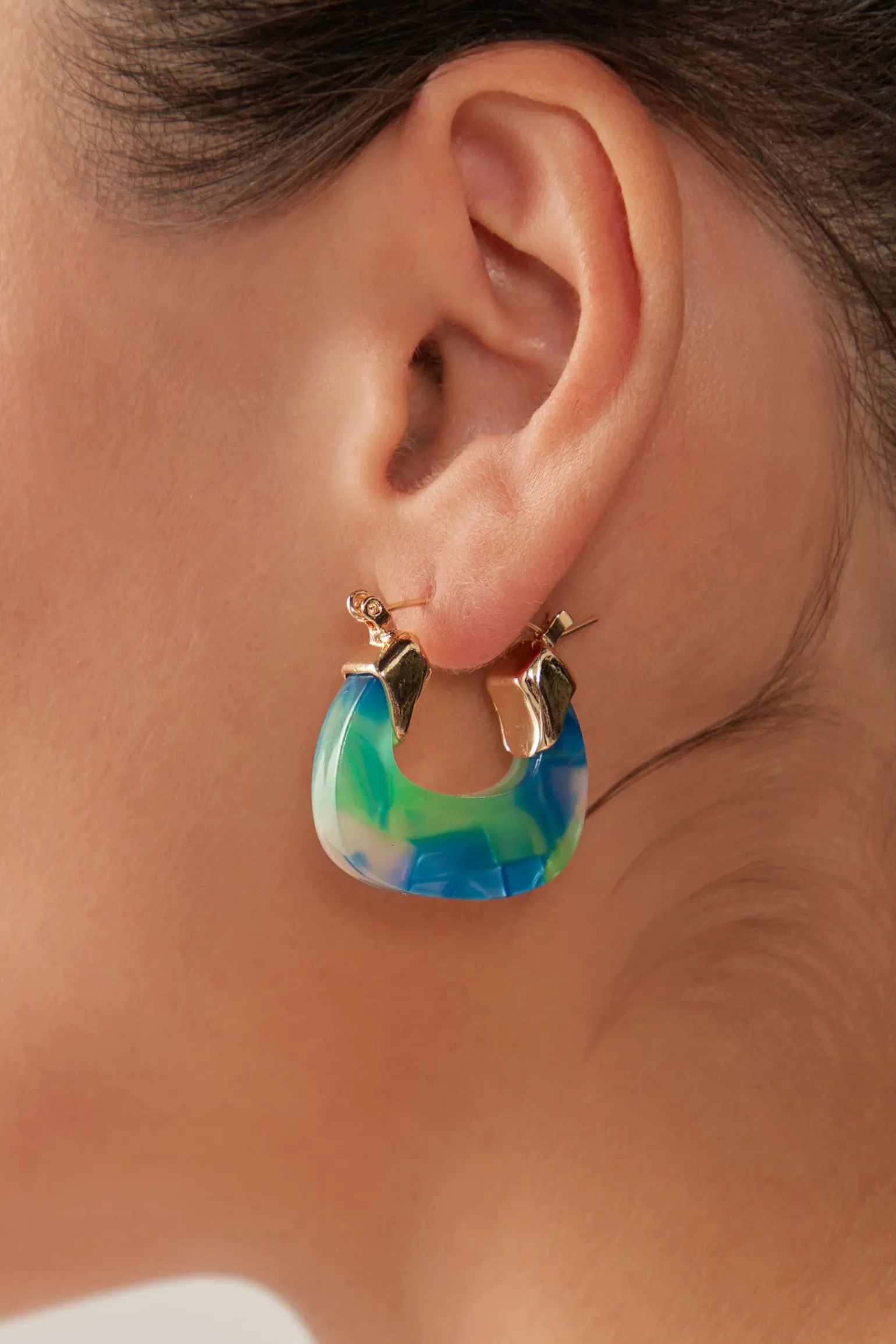 La Mer Cuff Earring - Mint