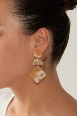 La Mer Drop Earring - Citrus