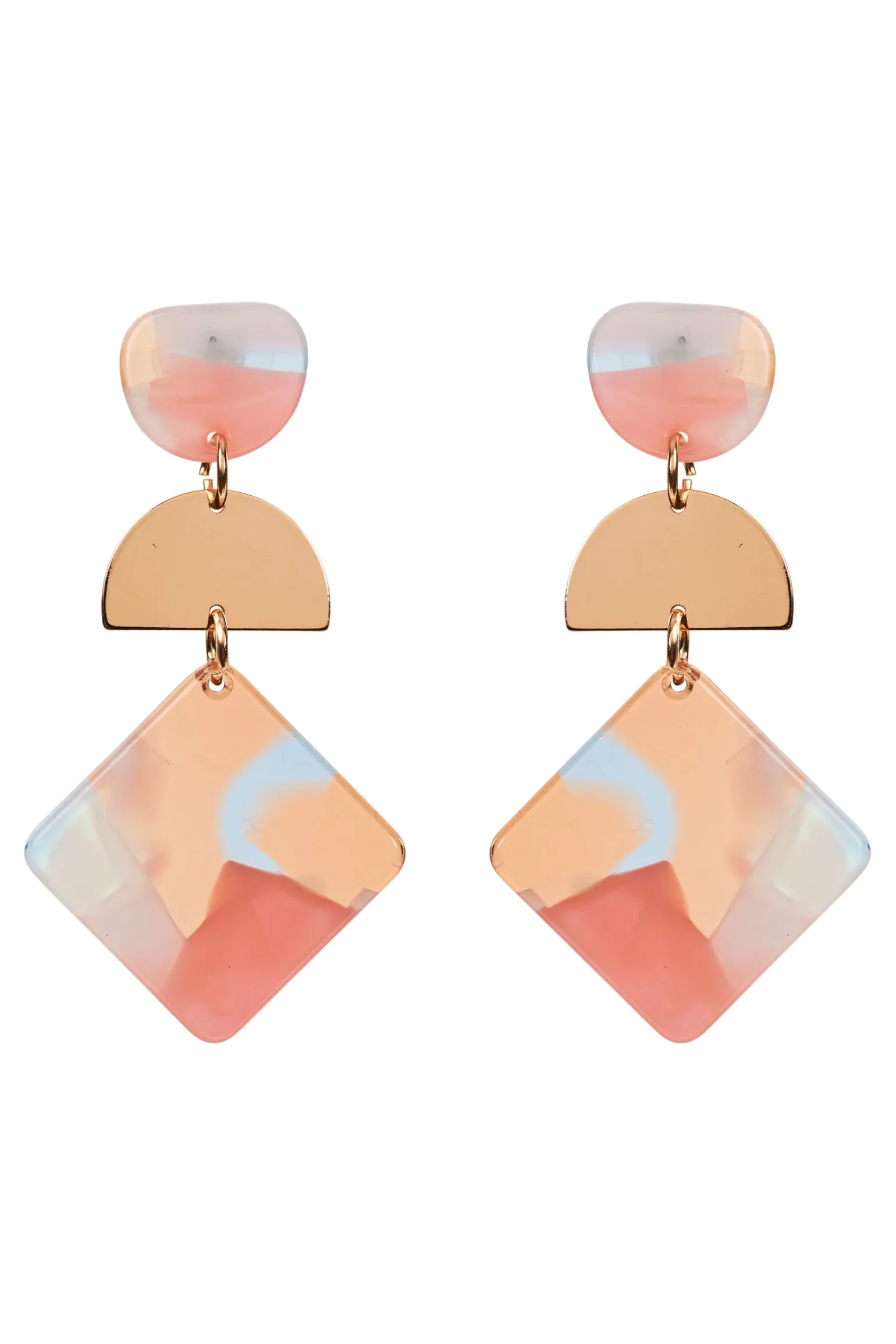 La Mer Drop Earring - Melon