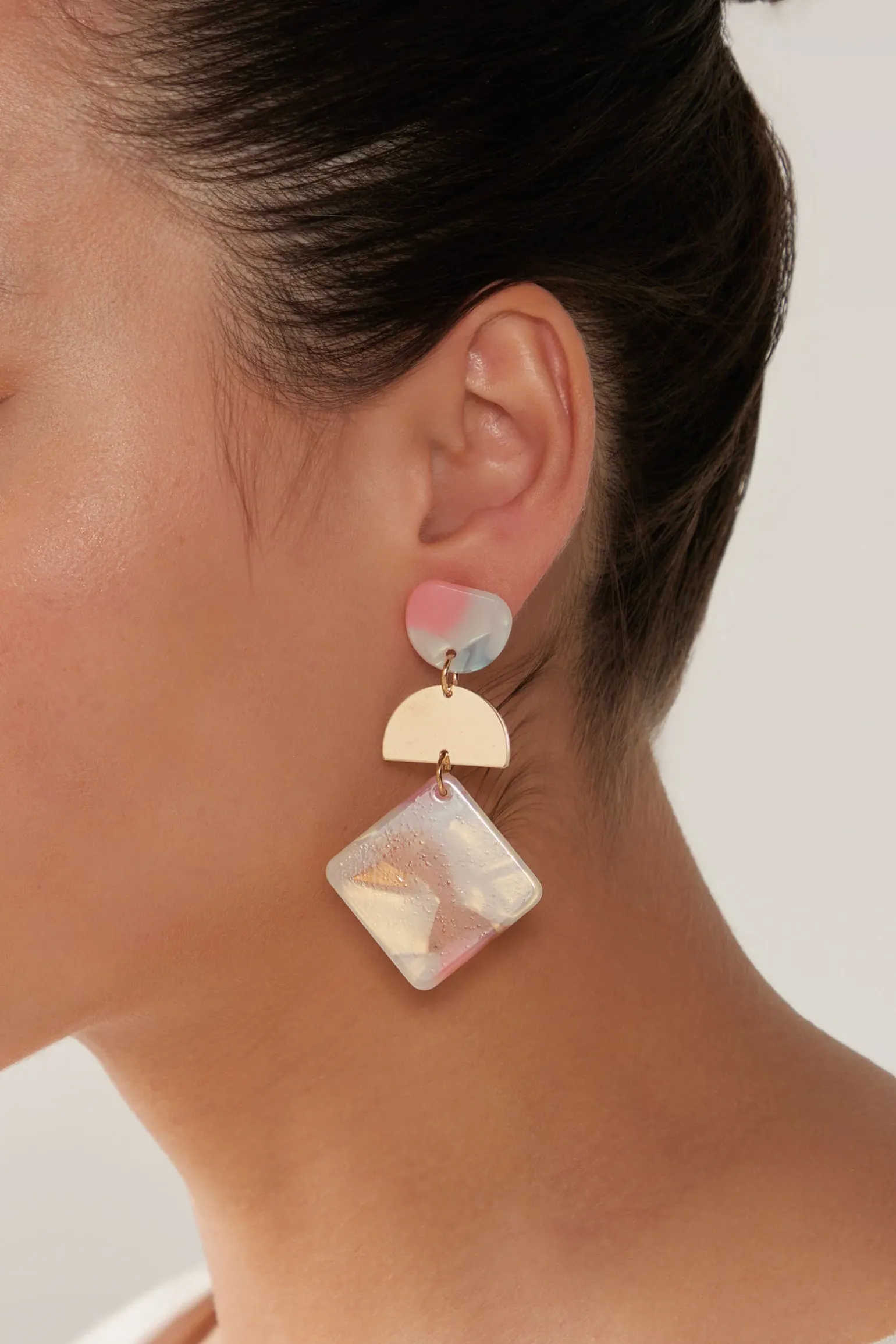 La Mer Drop Earring - Melon