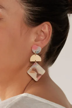 La Mer Drop Earring - Melon