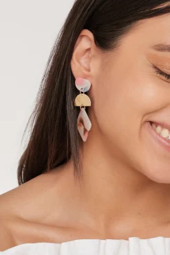 La Mer Drop Earring - Melon