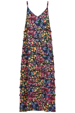 La Mer Frill Maxi - Blume