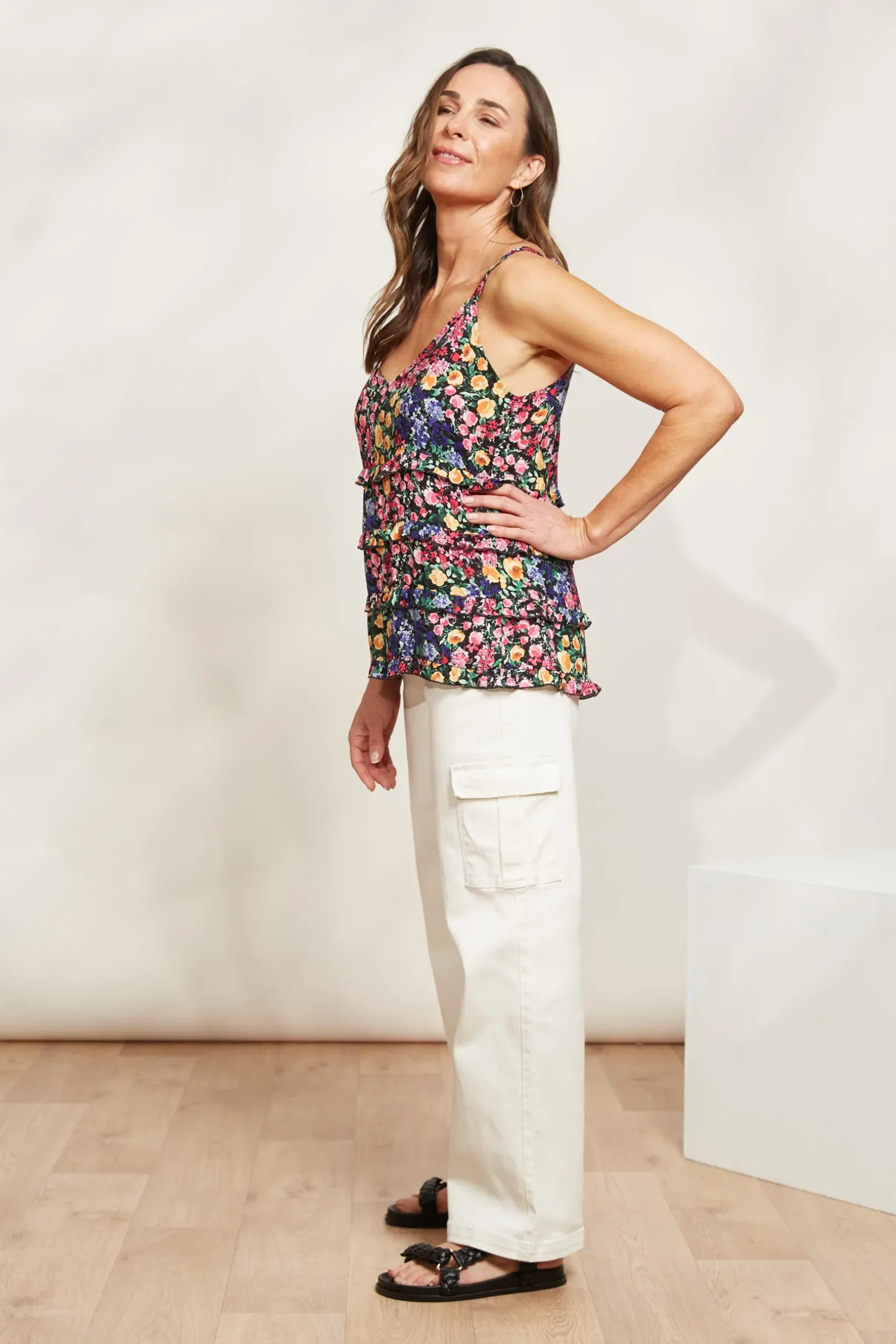 La Mer Frill Tank - Blume