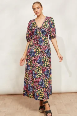 La Mer Tie Dress - Blume