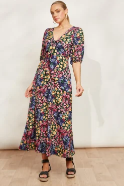 La Mer Tie Dress - Blume