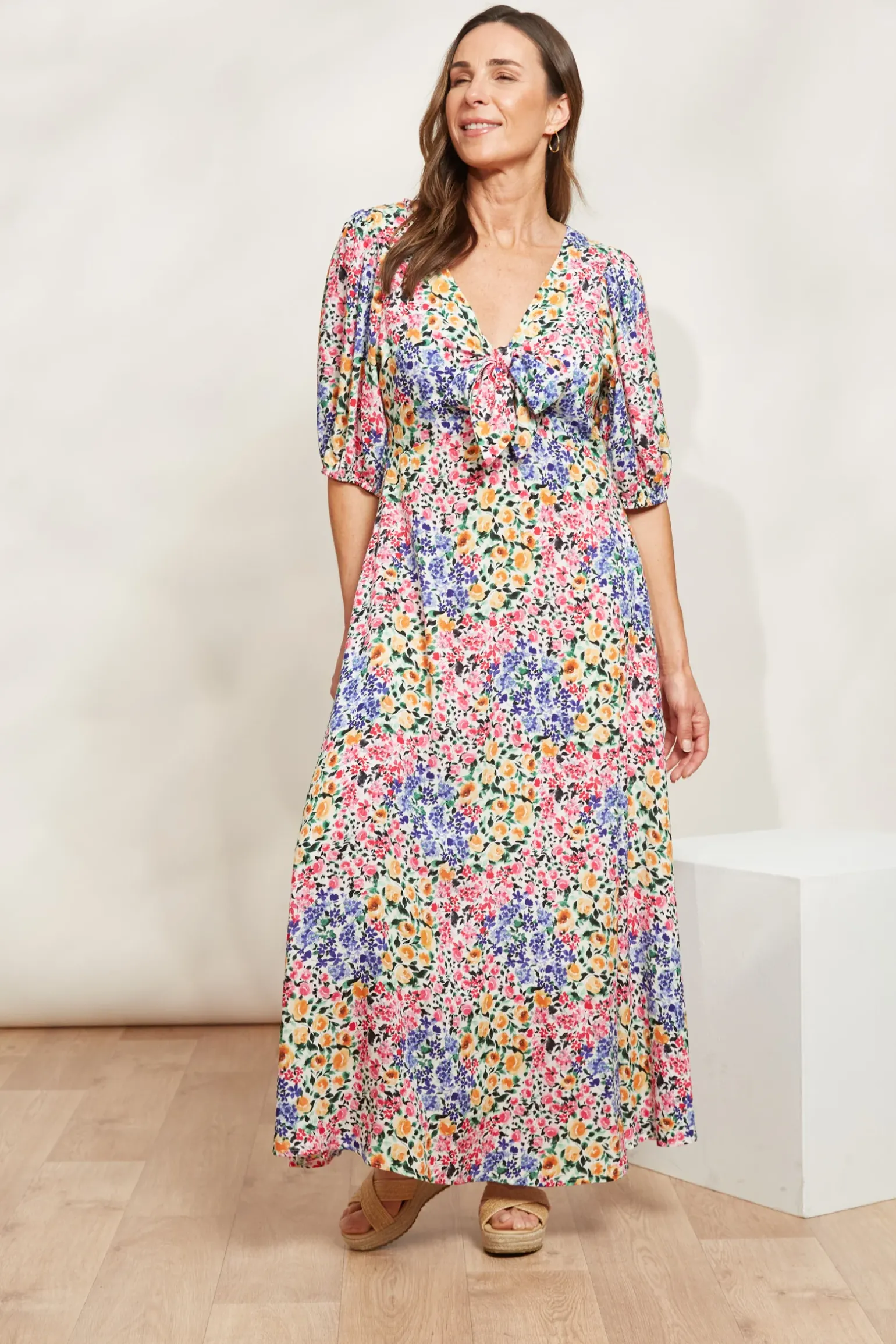 La Mer Tie Dress - Fiore