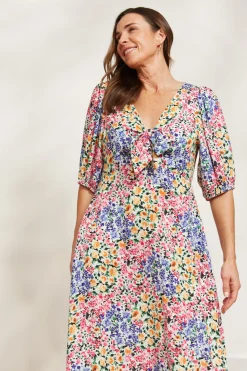 La Mer Tie Dress - Fiore