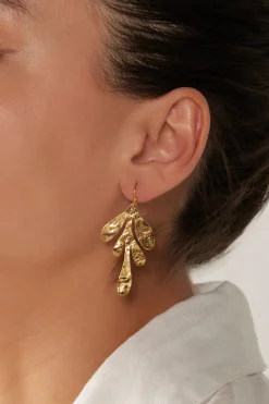 La Plage Earring - Gold Drop
