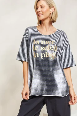 La Plage Tshirt - Indigo