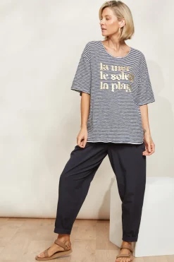 La Plage Tshirt - Indigo