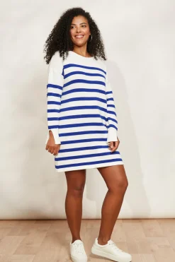 La Sable Knit Jumper - Cobalt