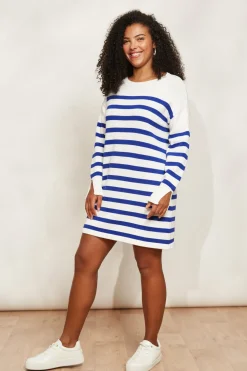 La Sable Knit Jumper - Cobalt