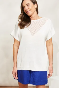 La Sable Knit Top - Opal