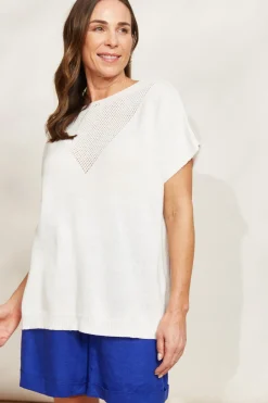 La Sable Knit Top - Opal