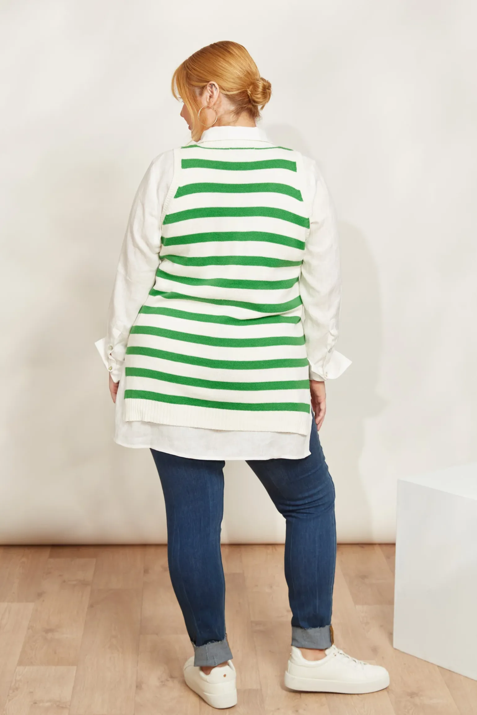 La Sable Knit Vest - Emerald