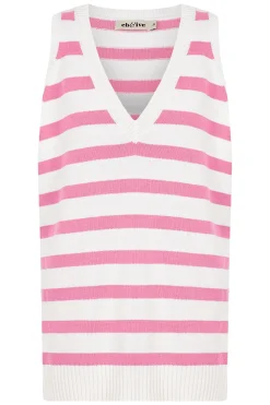 La Sable Knit Vest - Musk