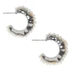La Vida Pearl Earring - Silver Pearl