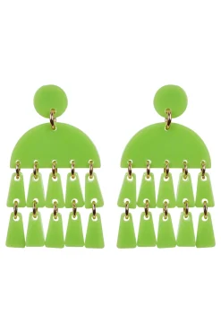 La Vie Drop Earring - Kiwi