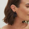La Vie Drop Earring - Sapphire
