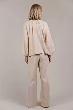 Laax Button Blouse - Ecru