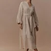 Laax Maxi Dress - Ecru