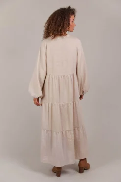 Laax Maxi Dress - Ecru