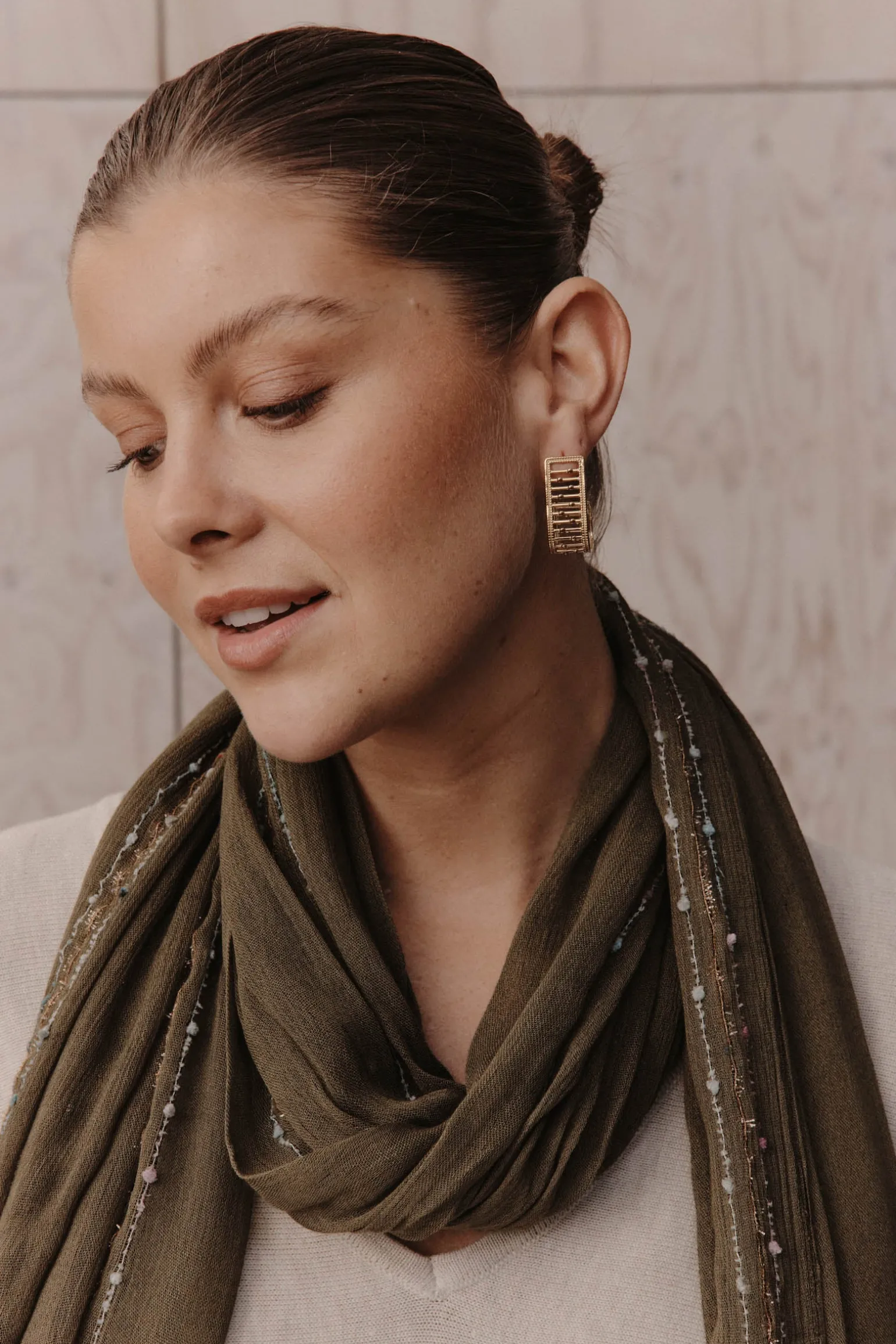 Laax Metal Earring - Curve