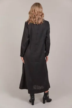 Laax Shirt Dress - Black