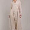 Laax Shirt Dress - Ecru