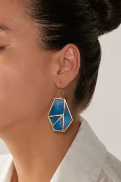 Le Soleil Earring - Cobalt