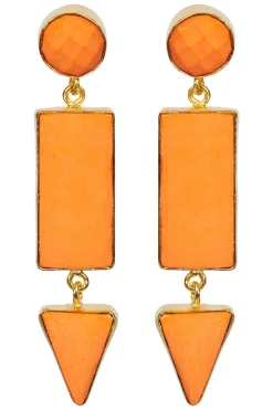 Le Soleil Earring - Papaya
