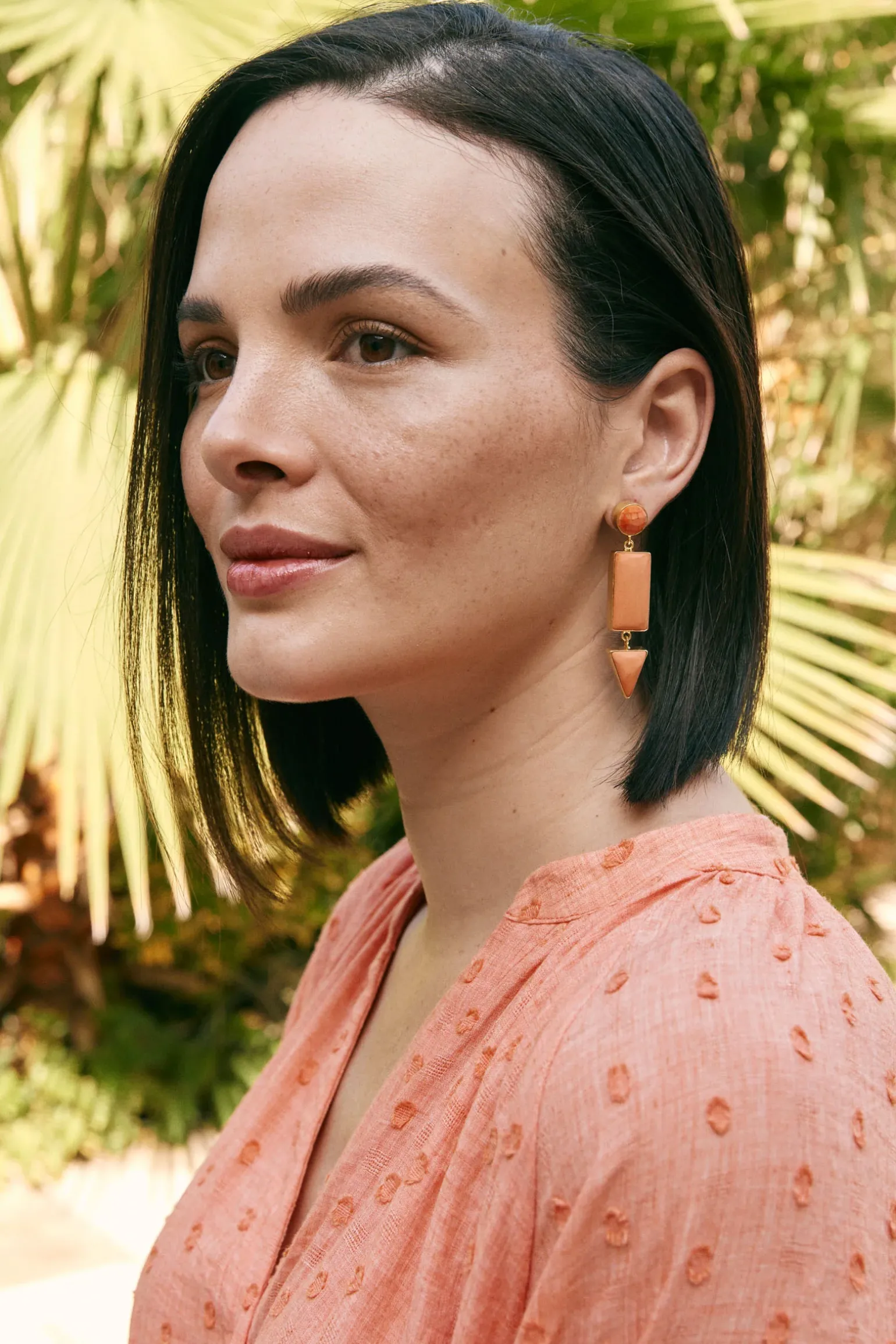 Le Soleil Earring - Papaya