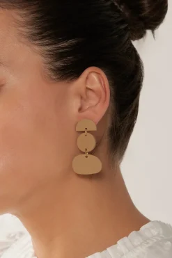 Lido Earring - Camel