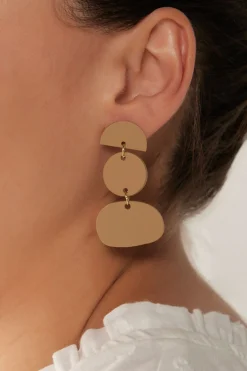 Lido Earring - Camel