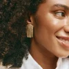 Lujo Drop Earring - Gold