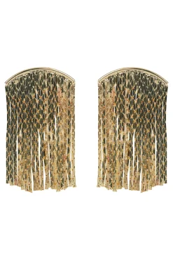 Lujo Drop Earring - Gold