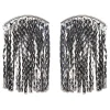 Lujo Drop Earring - Silver