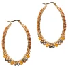 Manta Hoop Earring - Hazel